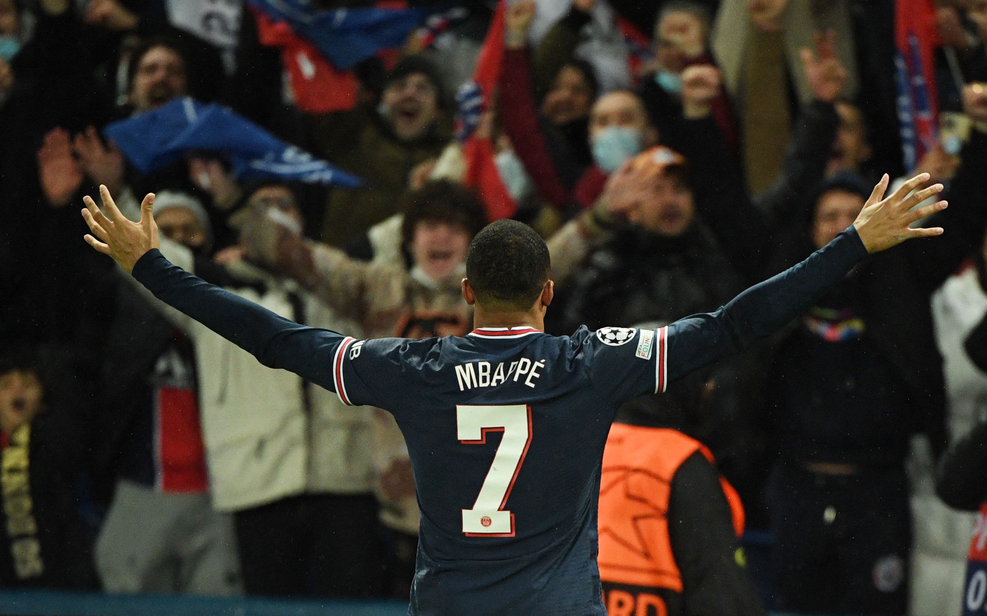 Kylian Mbappe of PSG