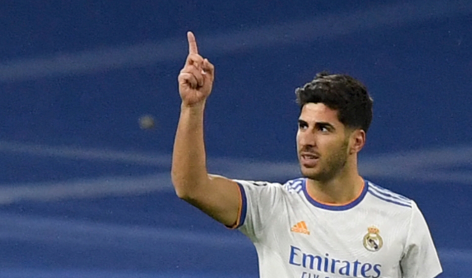 Marco Asensio of Real Madrid