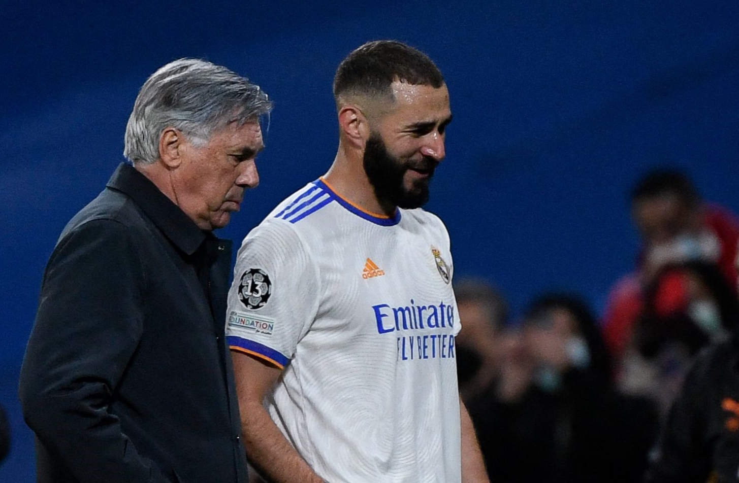 Carlo Ancelotti Karim Benzema