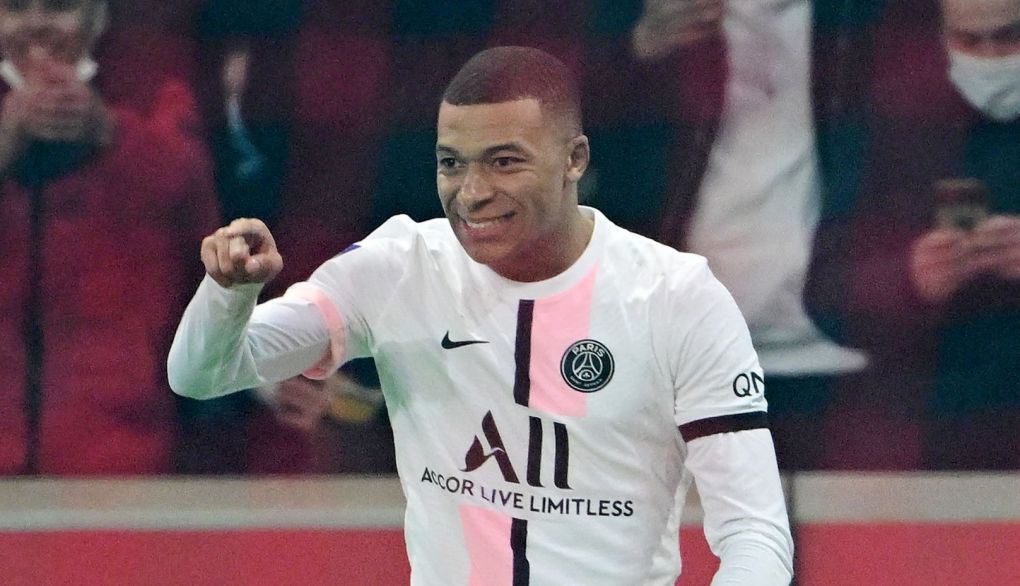 Kylian Mbappe of PSG
