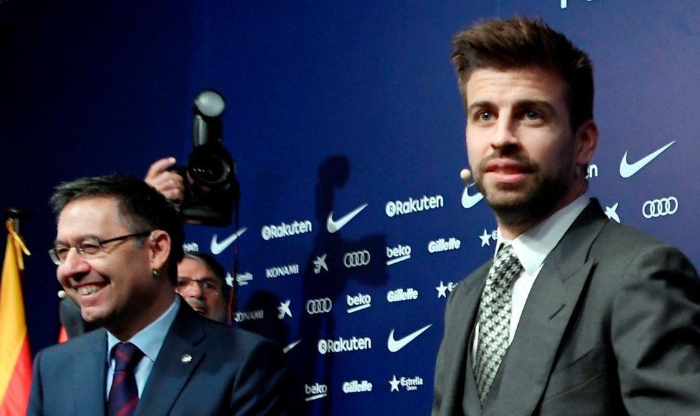 Gerard Pique of FC Barcelona