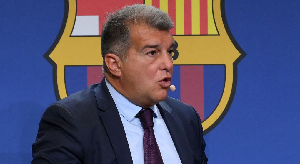 Joan Laporta of FC Barcelona