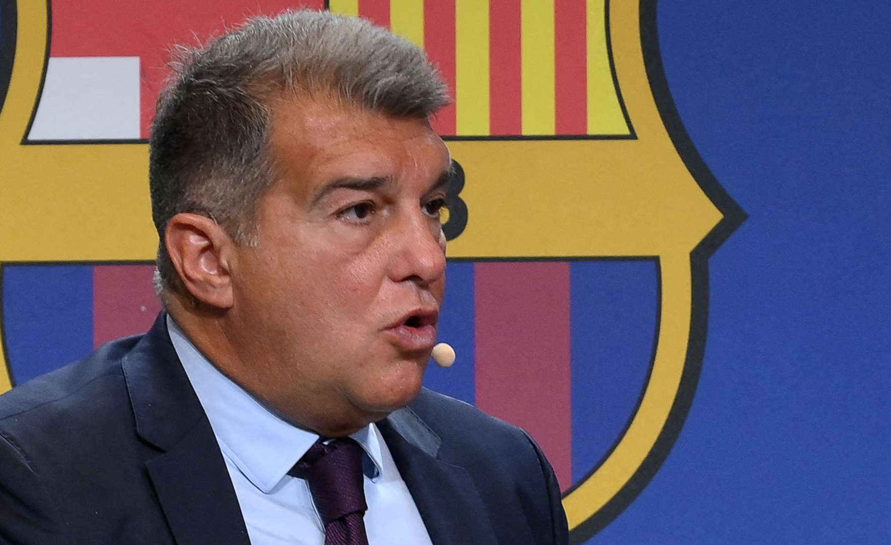 Joan Laporta of FC Barcelona