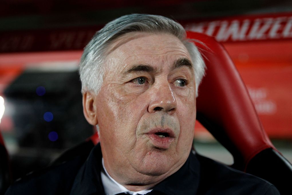 Carlo Ancelotti of Real Madrid