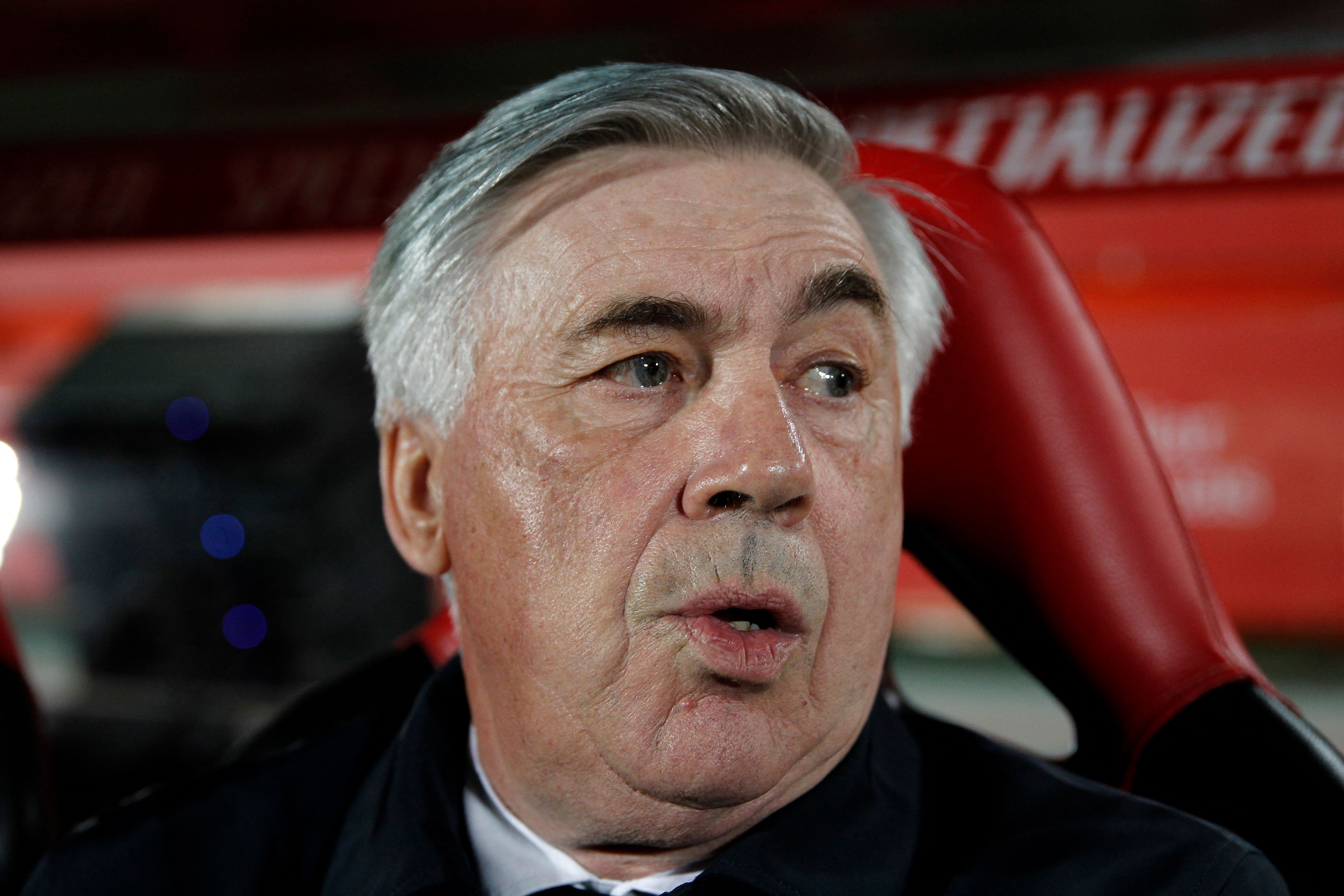 Carlo Ancelotti of Real Madrid