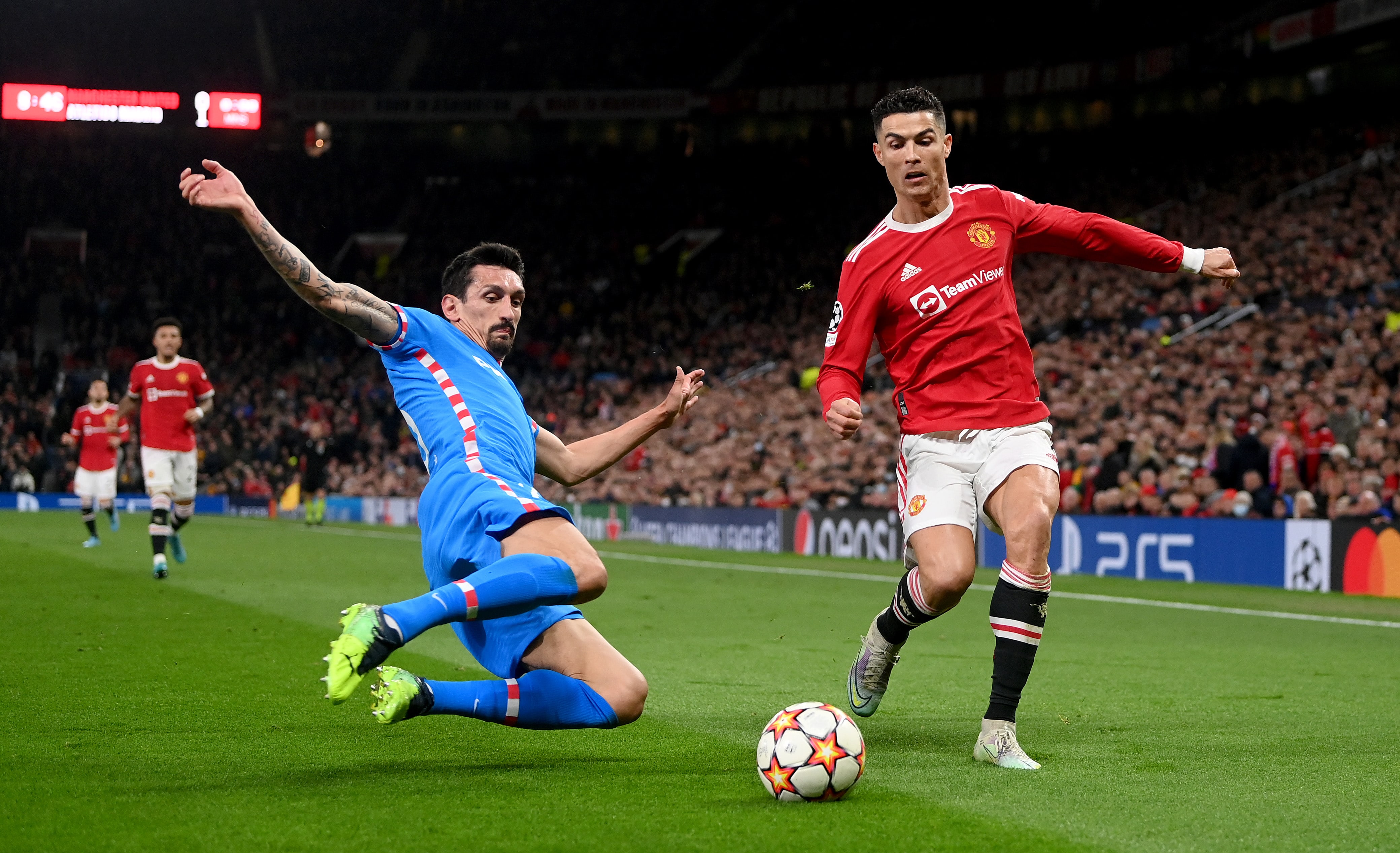Stefan Savic of Atletico Madrid