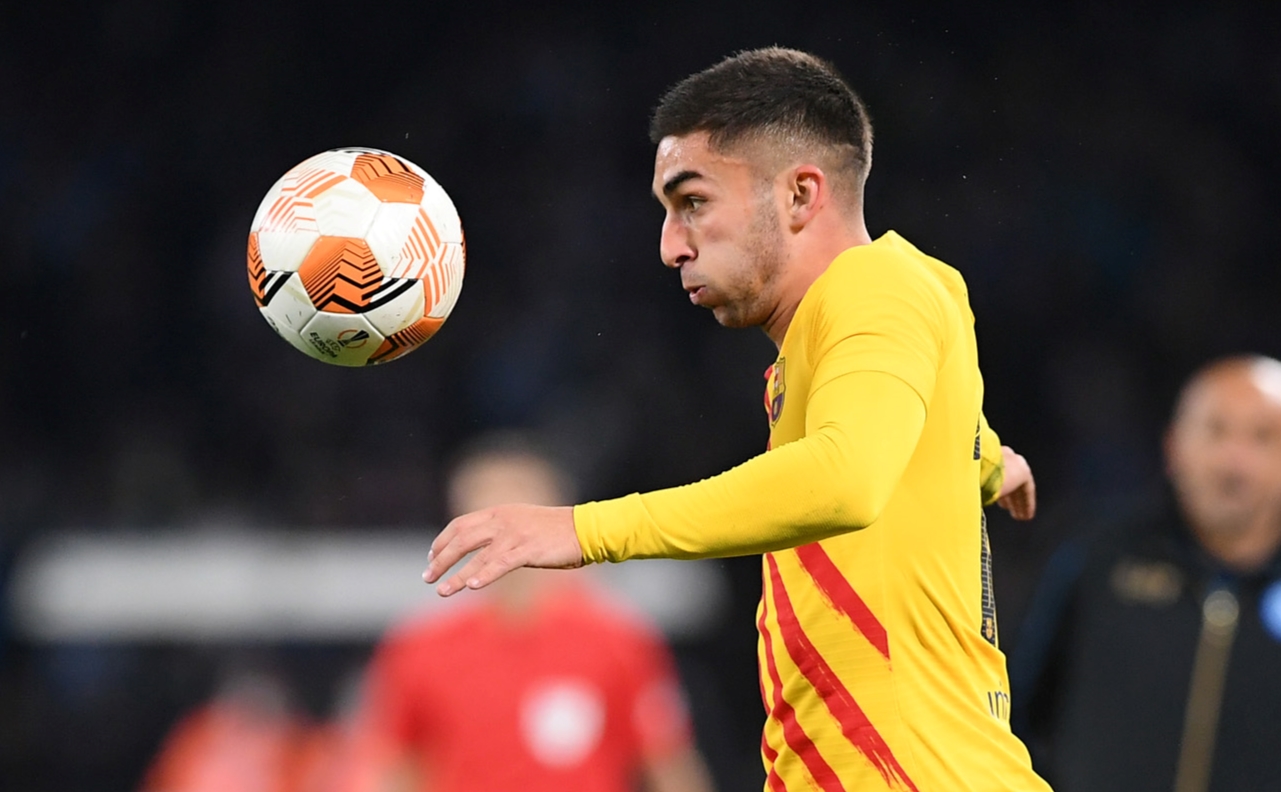 Ferran Torres of Barcelona