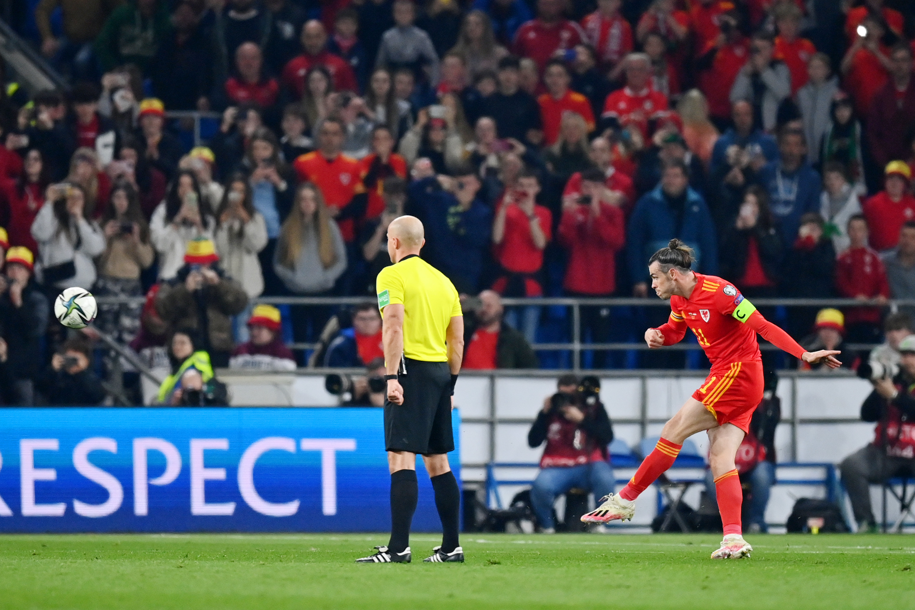 Gareth Bale of Wales and Real Madrid