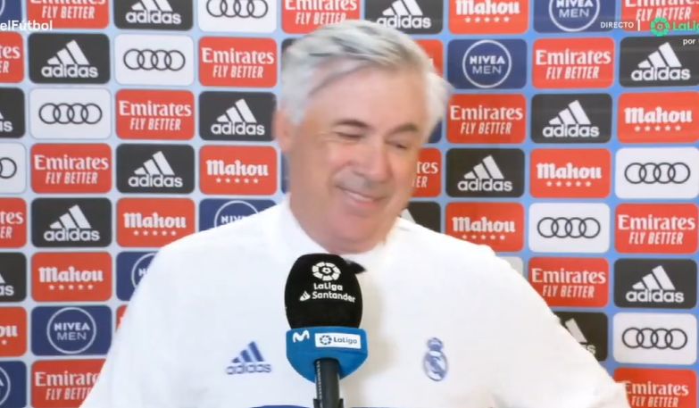Carlo Ancelotti of Real Madrid