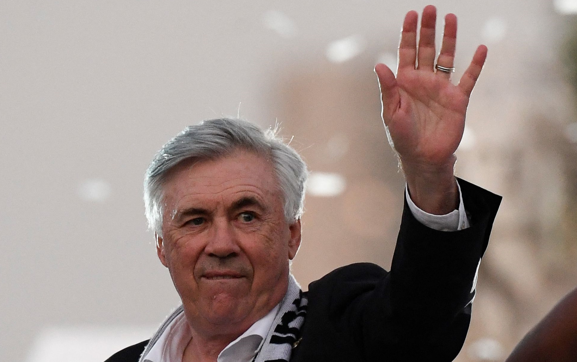 Carlo Ancelotti of Real Madrid