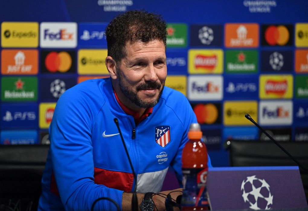 Diego Simeone of Atletico Madrid