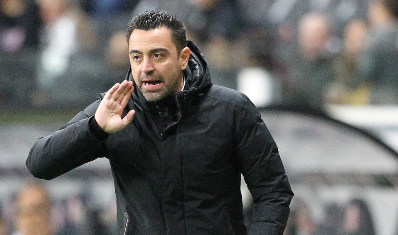 Xavi Hernandez of FC Barcelona