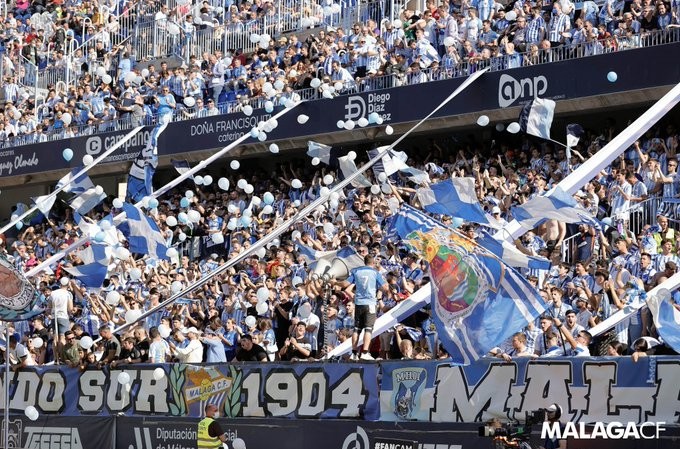 Malaga fans