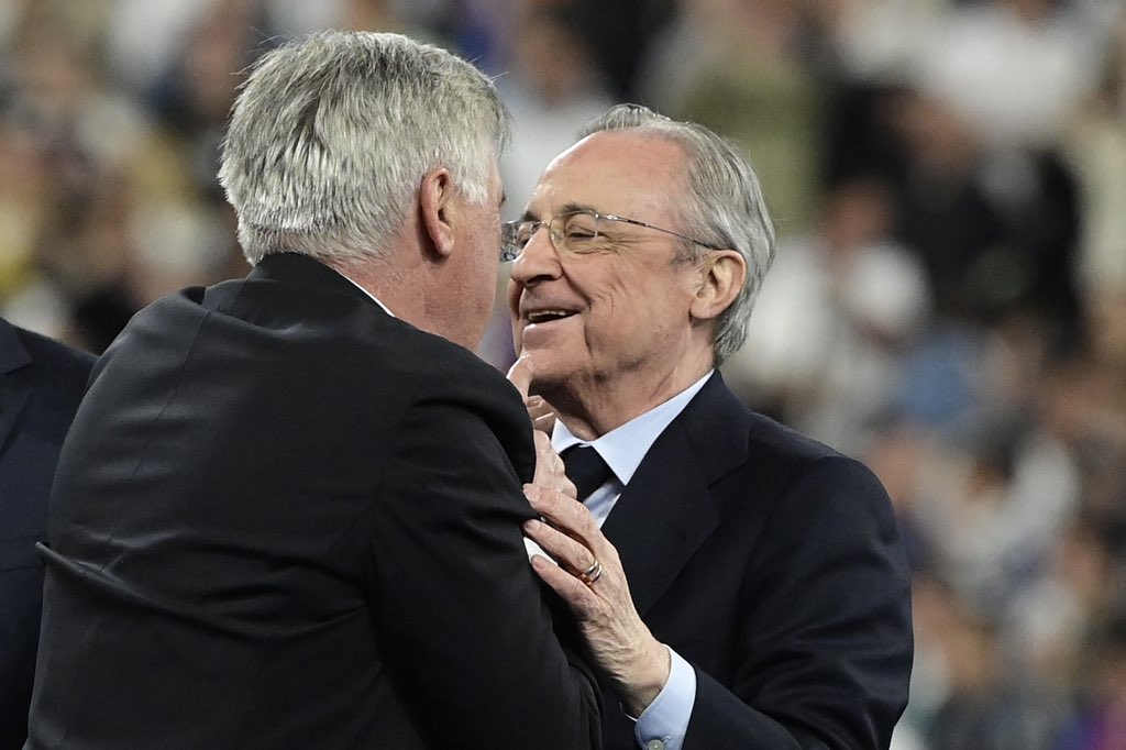 Florentino Perez intervened with Carlo Ancelotti to adjust fitness plans ahead of Manchester City