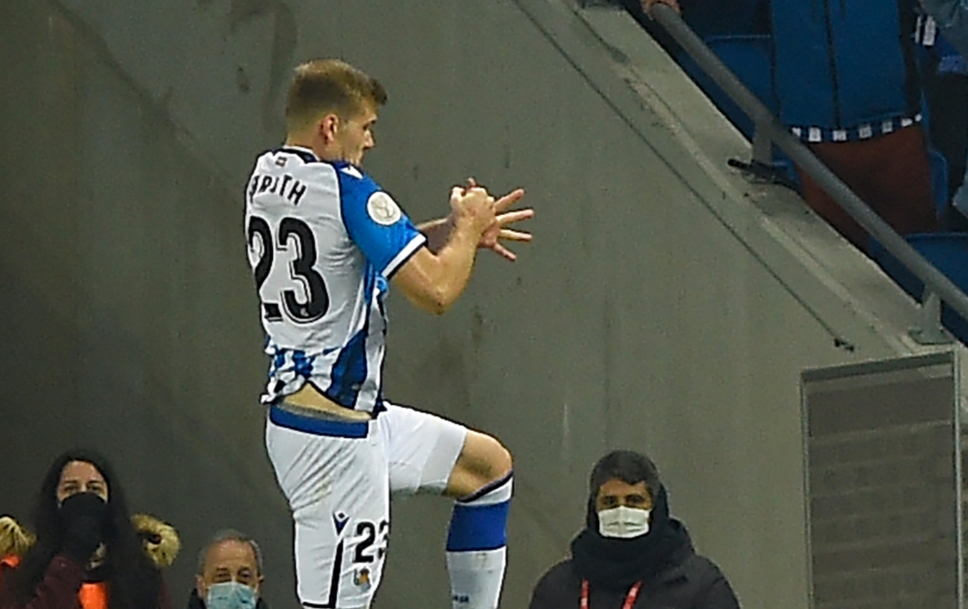 Alexander Sorloth of Real Sociedad