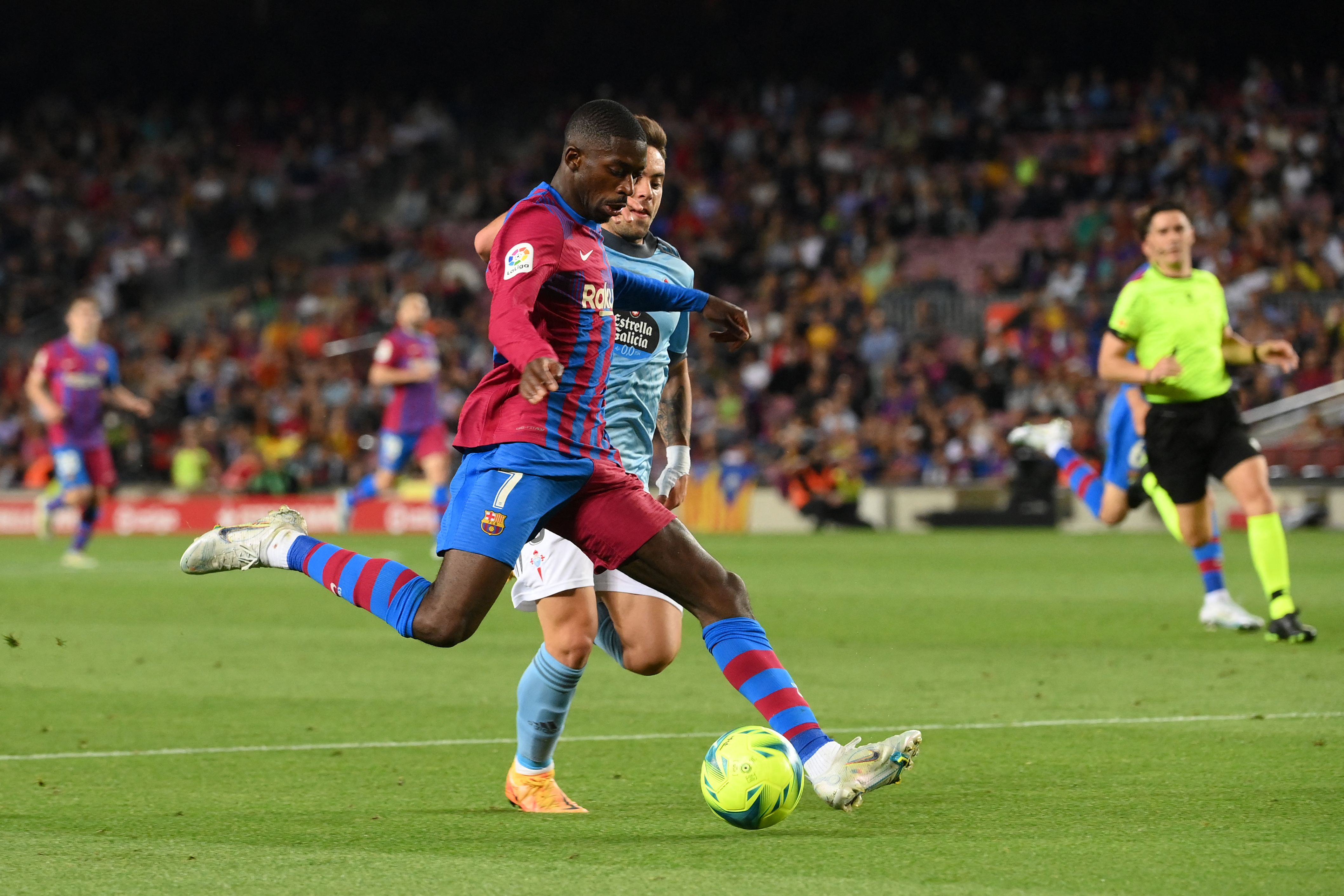 Ousmane Dembélé of FC Barcelona