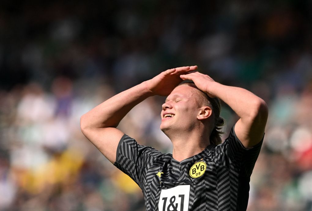 Erling Haaland of Borussia Dortmund