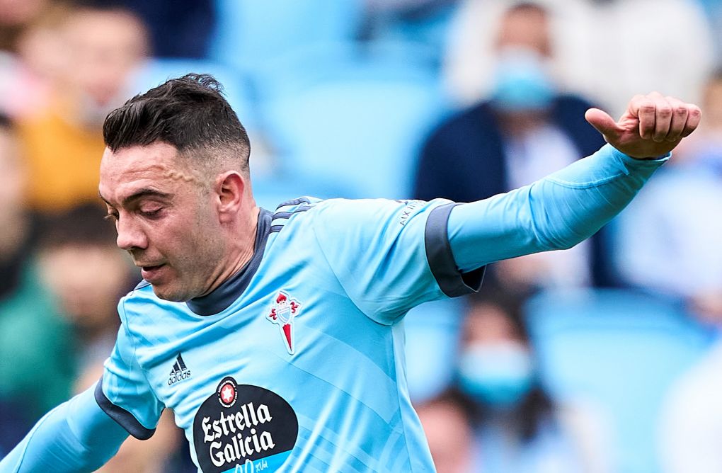 Iago Aspas of Celta Vigo Real Madrid