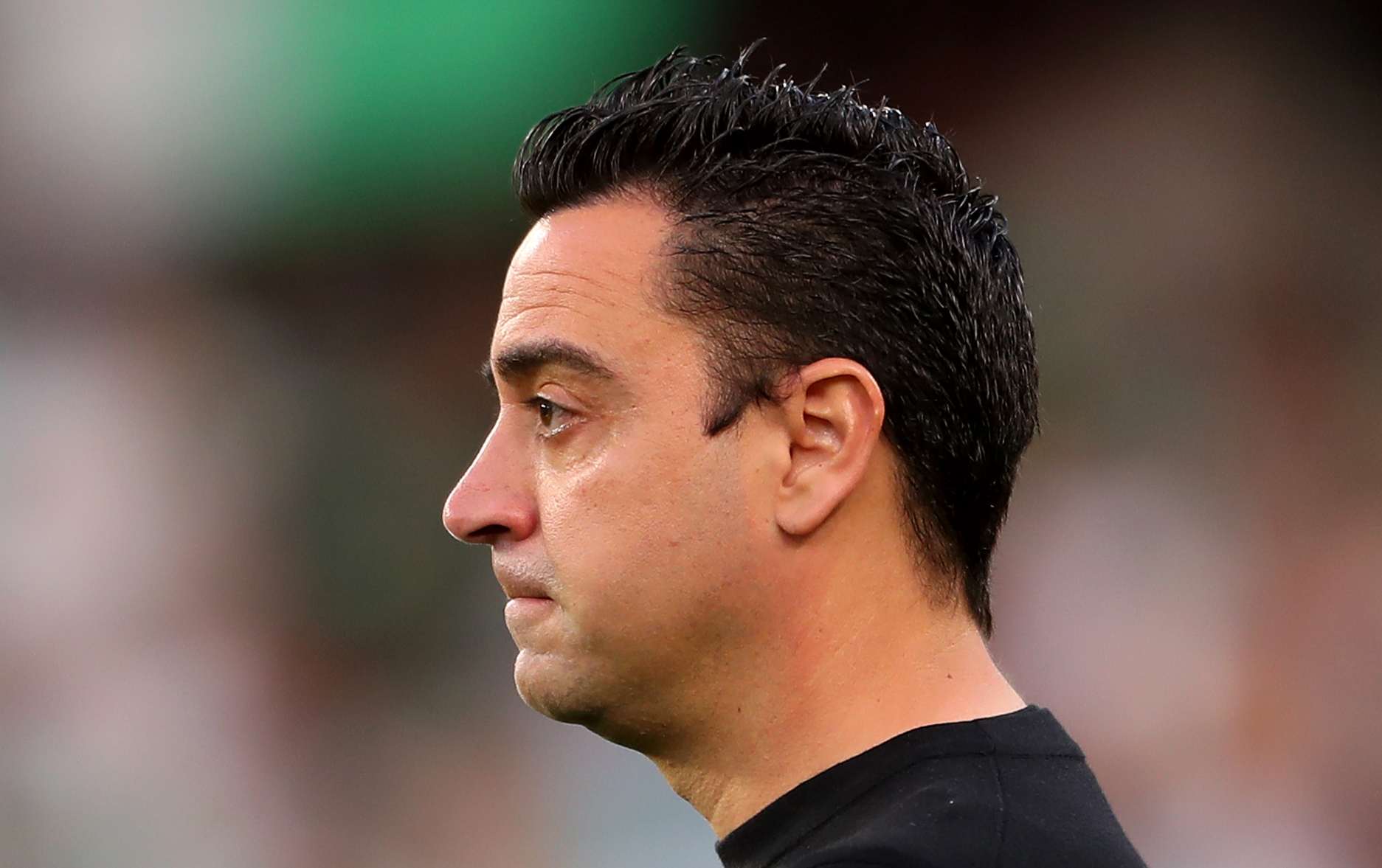 Xavi Hernandez of FC Barcelona