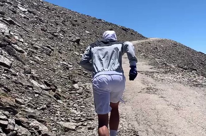 Watch: Dani Ceballos sends wink to Real Betis with video of him training in the Sierra Nevada