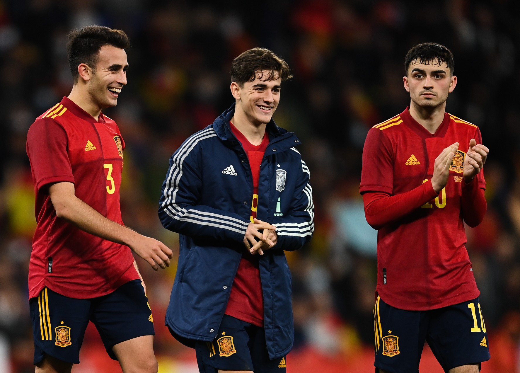 Eric Garcia, Gavi and Pedri