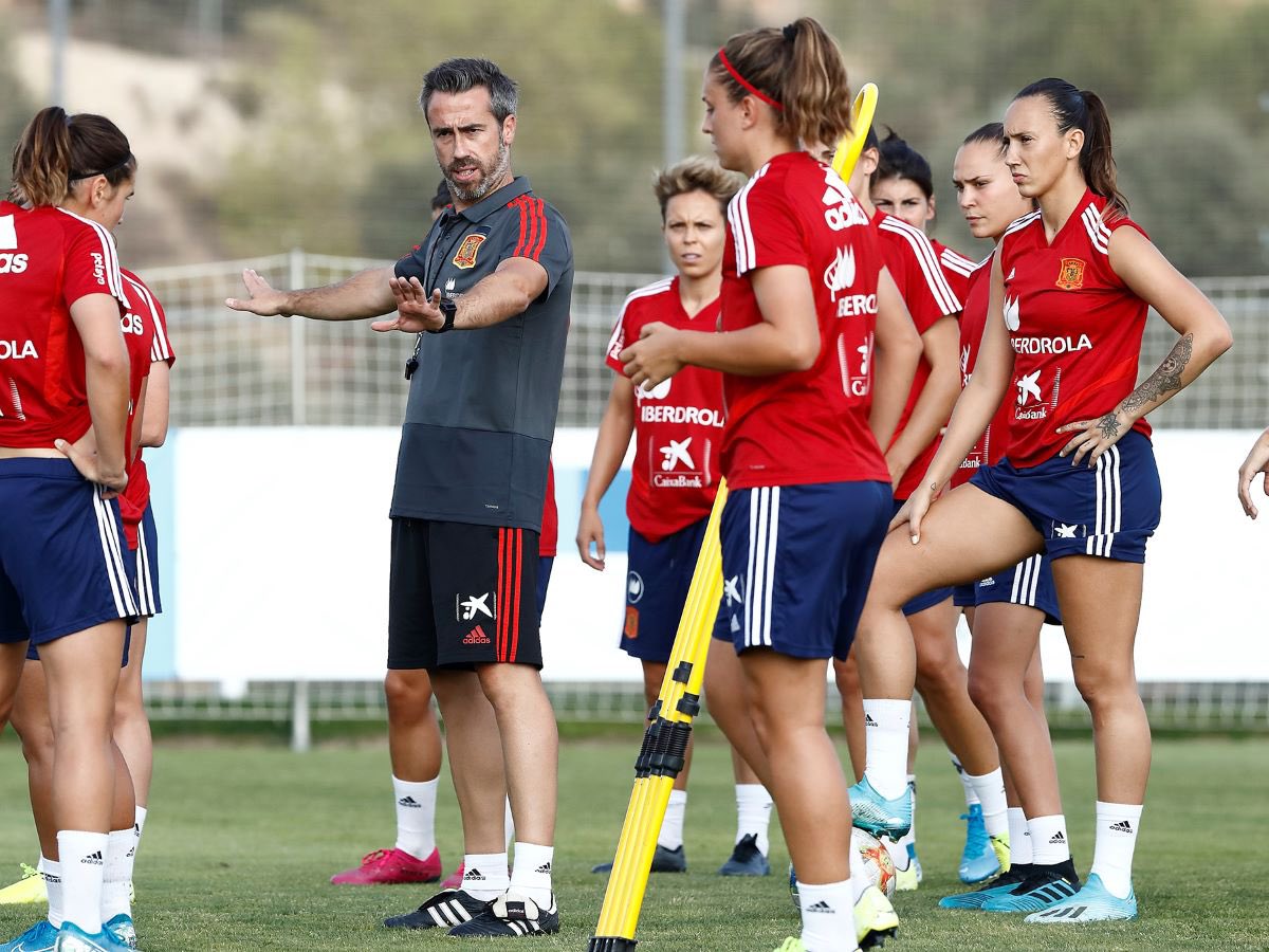 Vilda during training