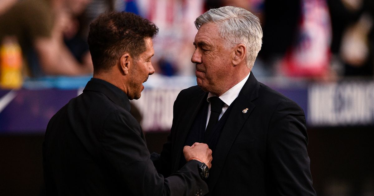 Diego Simeone describes relationship with Carlo Ancelotti ahead of Madrid derby
