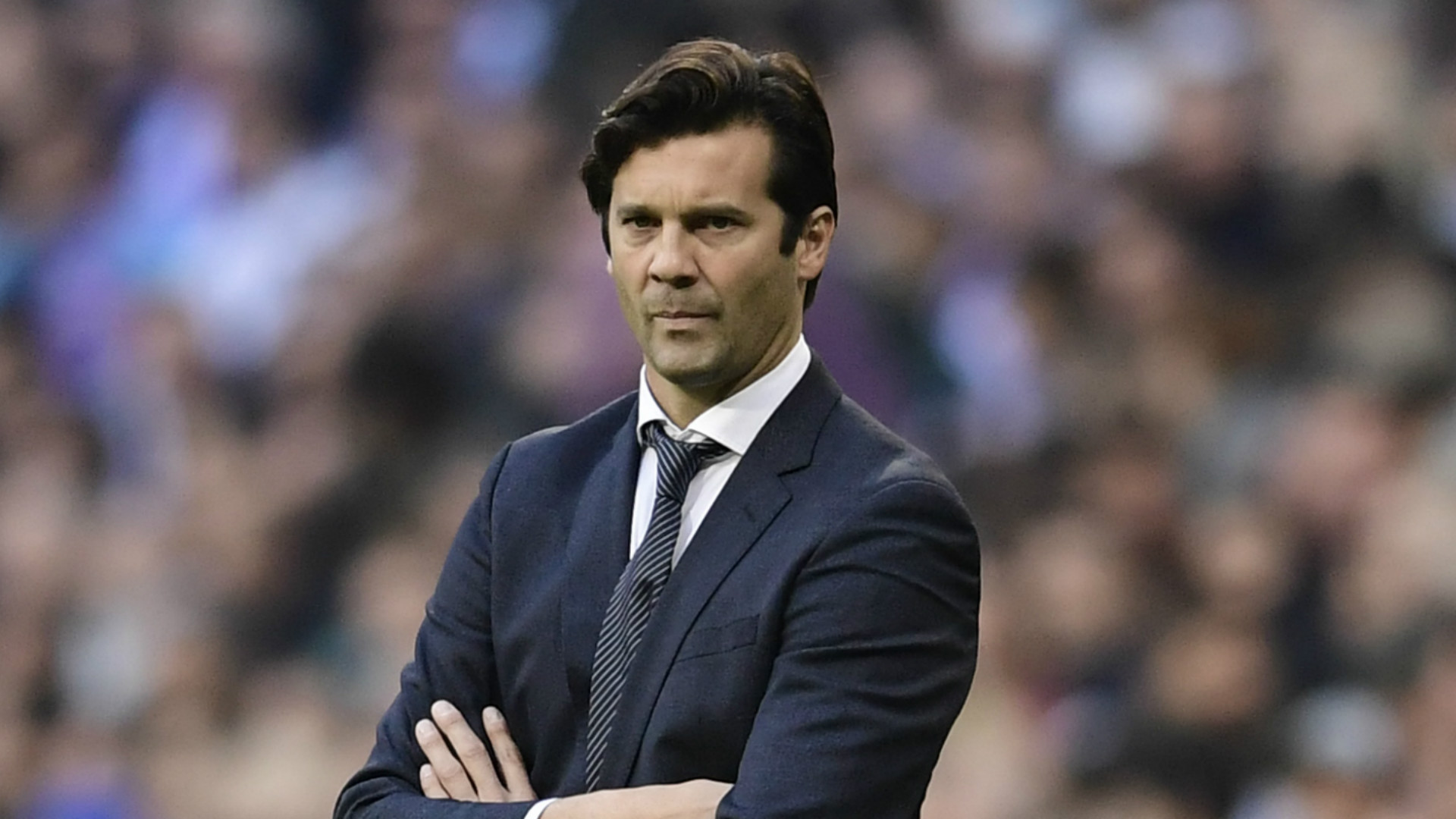Santiago Solari while in charge of Real Madrid