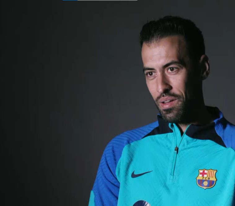 Departing Barcelona captain Sergio Busquets listening three offers