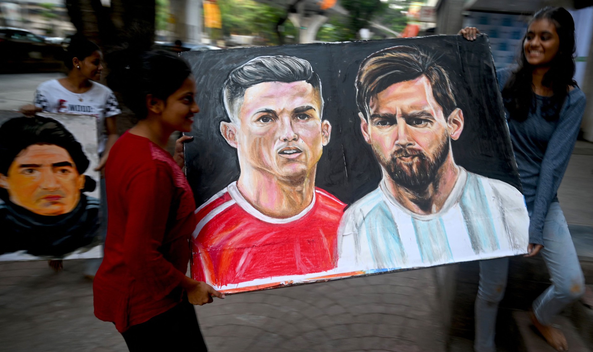 Cristiano Ronaldo and Lionel Messi