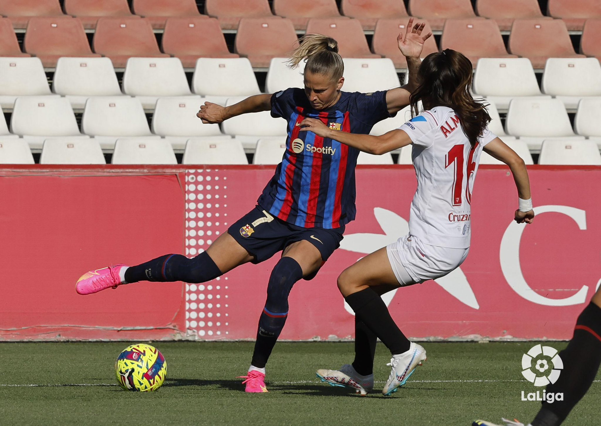 Sevilla end Barcelona Femeni’s remarkable 62-game domestic winning run