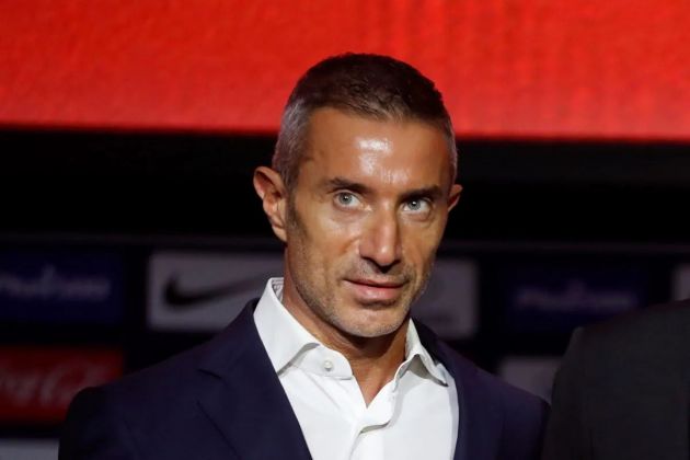 Andrea Berta at a signing event.
