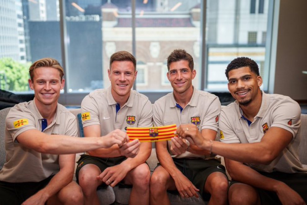 Barcelona captains 2023/24