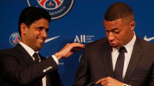 Mbappe and Al-Khelaifi
