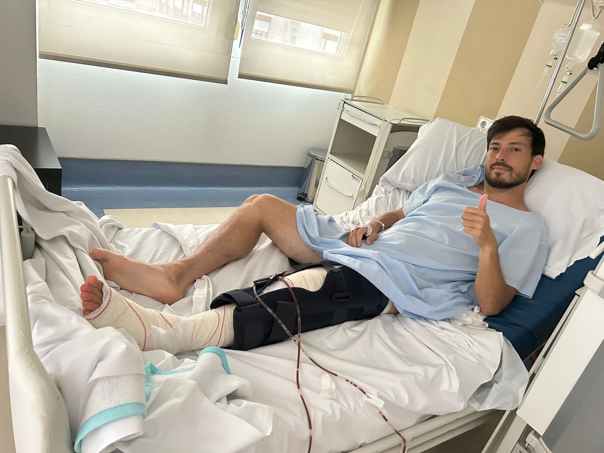 David Silva undergoes surgery on injury which forced his premature retirement from professional football