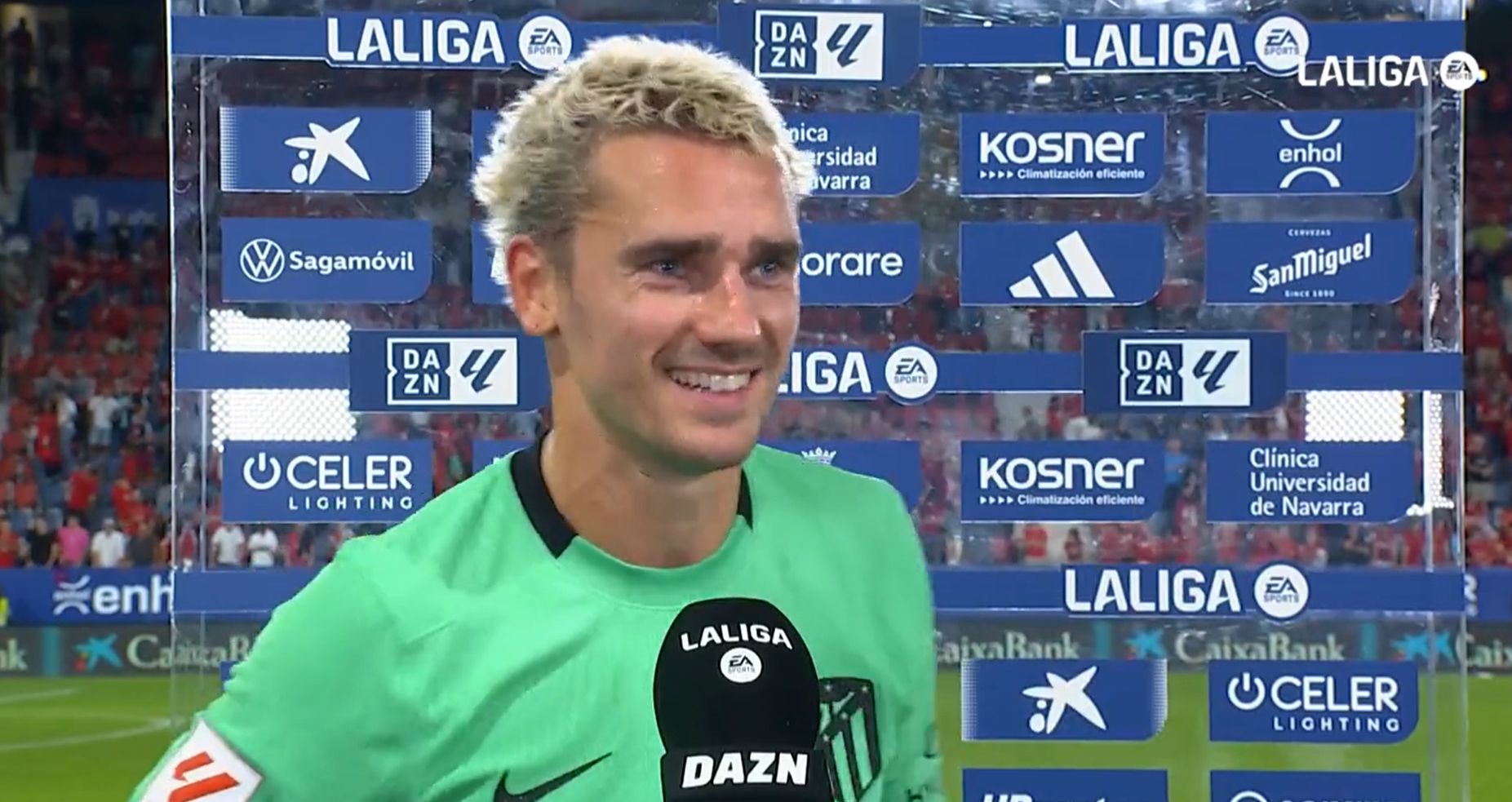 WATCH: Antoine Griezmann gives hilarious response as explanation for improved Atletico Madrid form