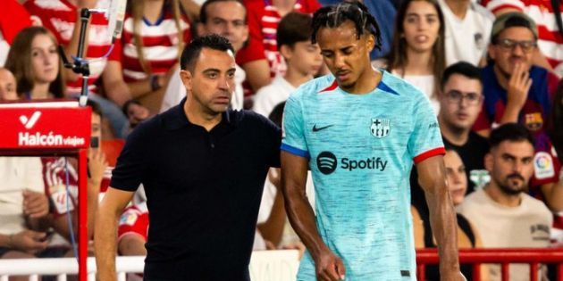 Xavi and Jules Kounde
