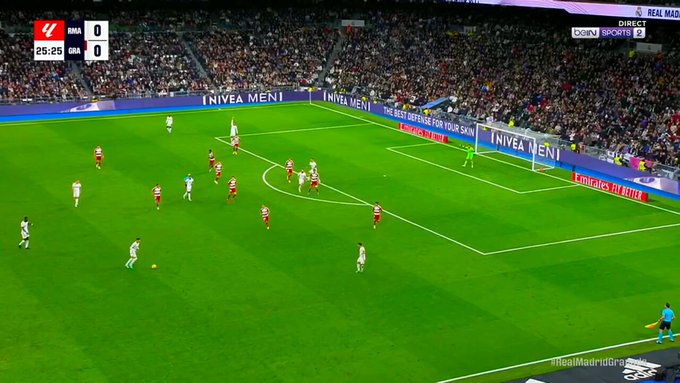 WATCH: Real Madrid lead against Granada, sublime Toni Kroos pass finished off by Brahim Diaz