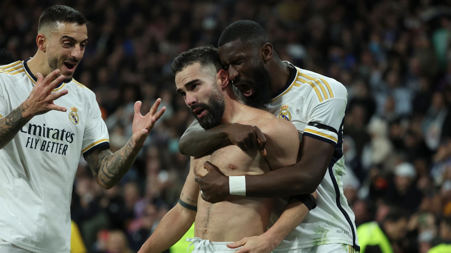 Dani Carvajal and Antonio Rudiger