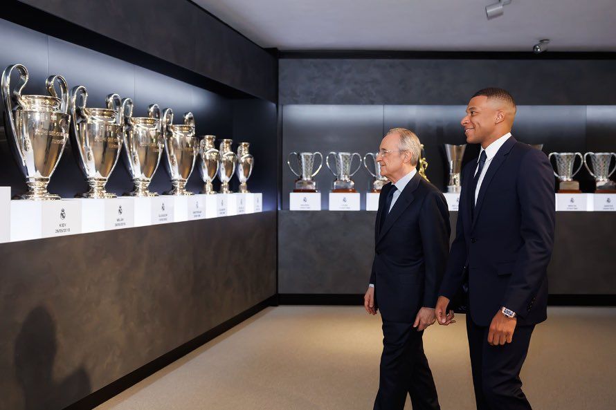 Mbappe could ask Florentino Perez for tips.