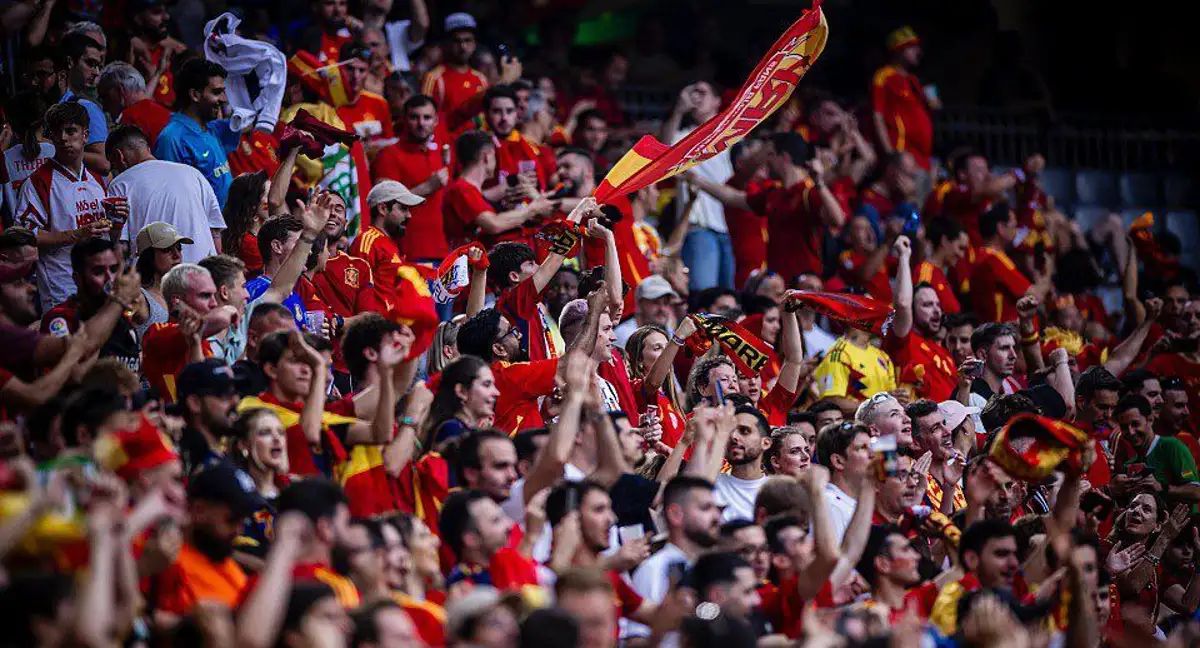Spain fans