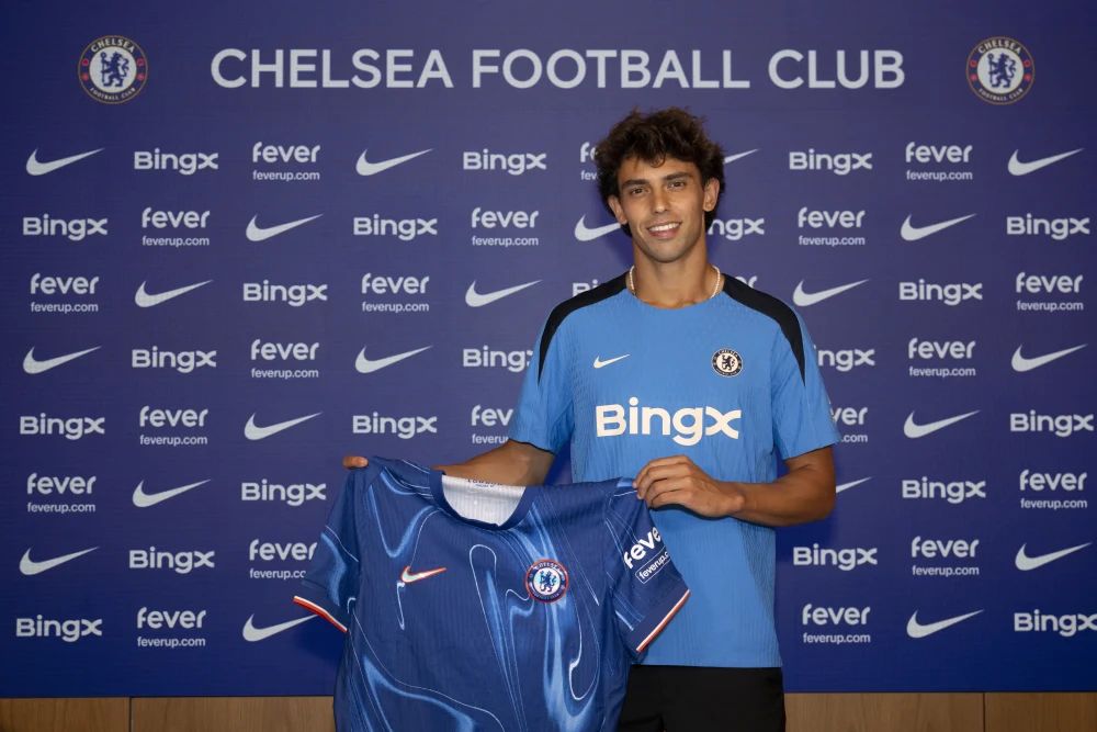 Felix signs for Chelsea.
