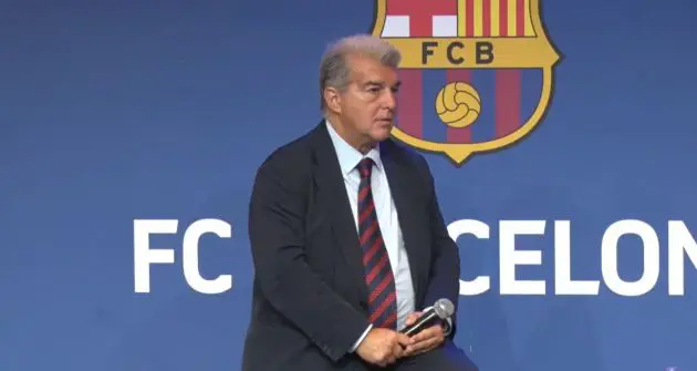 Laporta has been questioned by the courts.