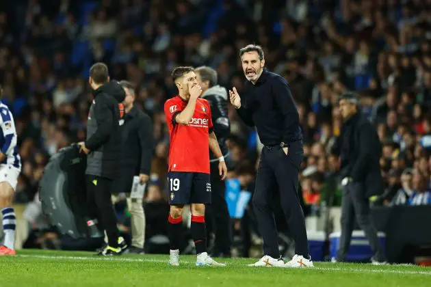 Zaragoza gets advice from Vicente Moreno