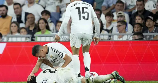 Carvajal down injured in October.