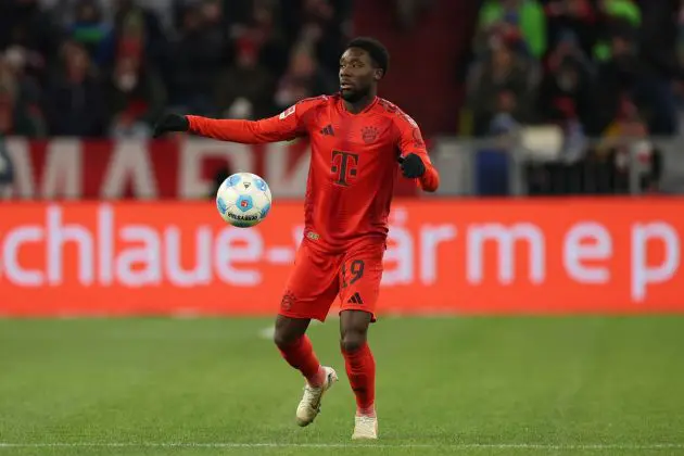 Alphonso Davies for Bayern Munich