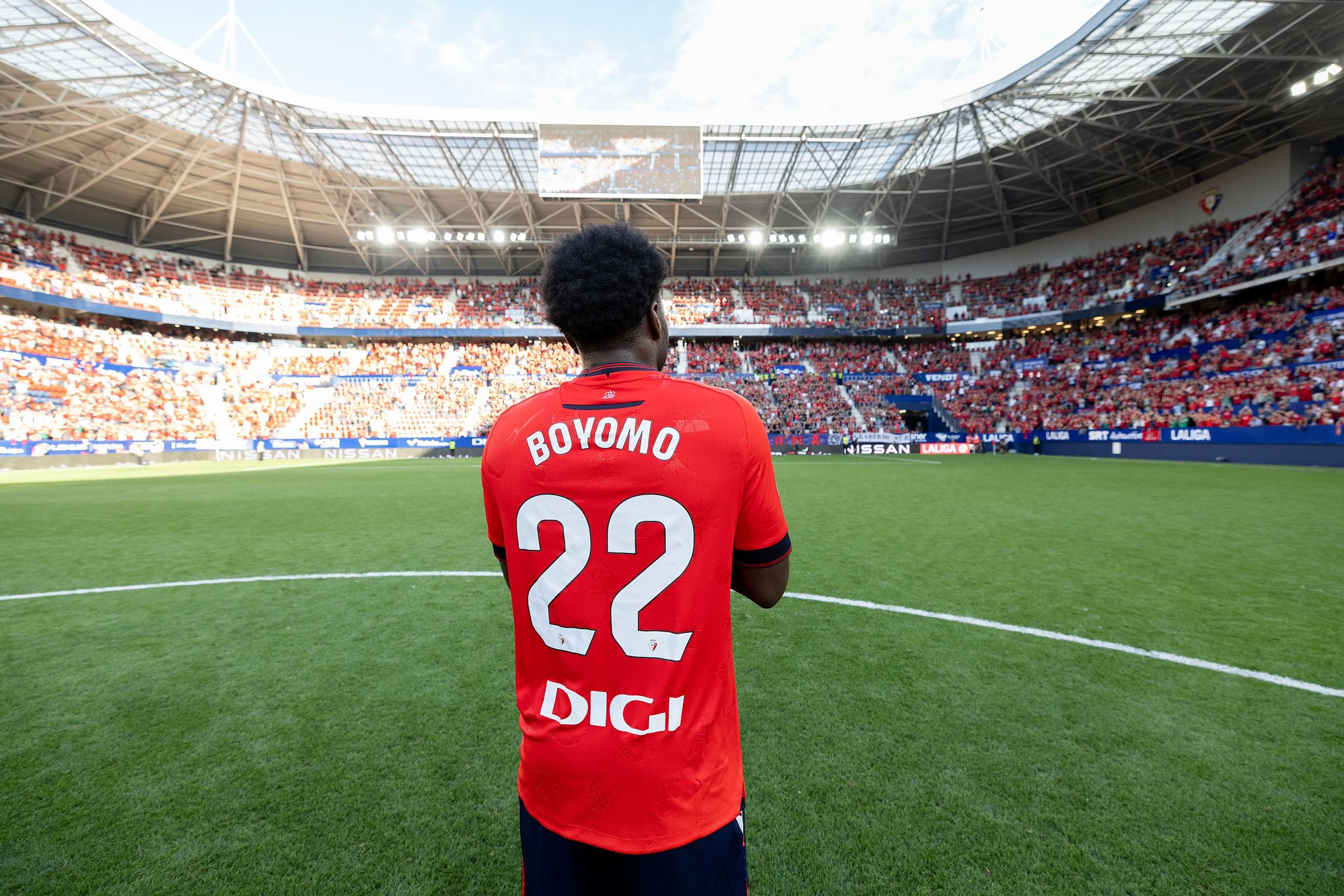 Boyomo has no plans to leave Osasuna.