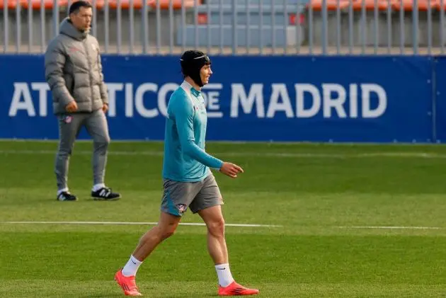 Le Normand trains in a scrumcap.