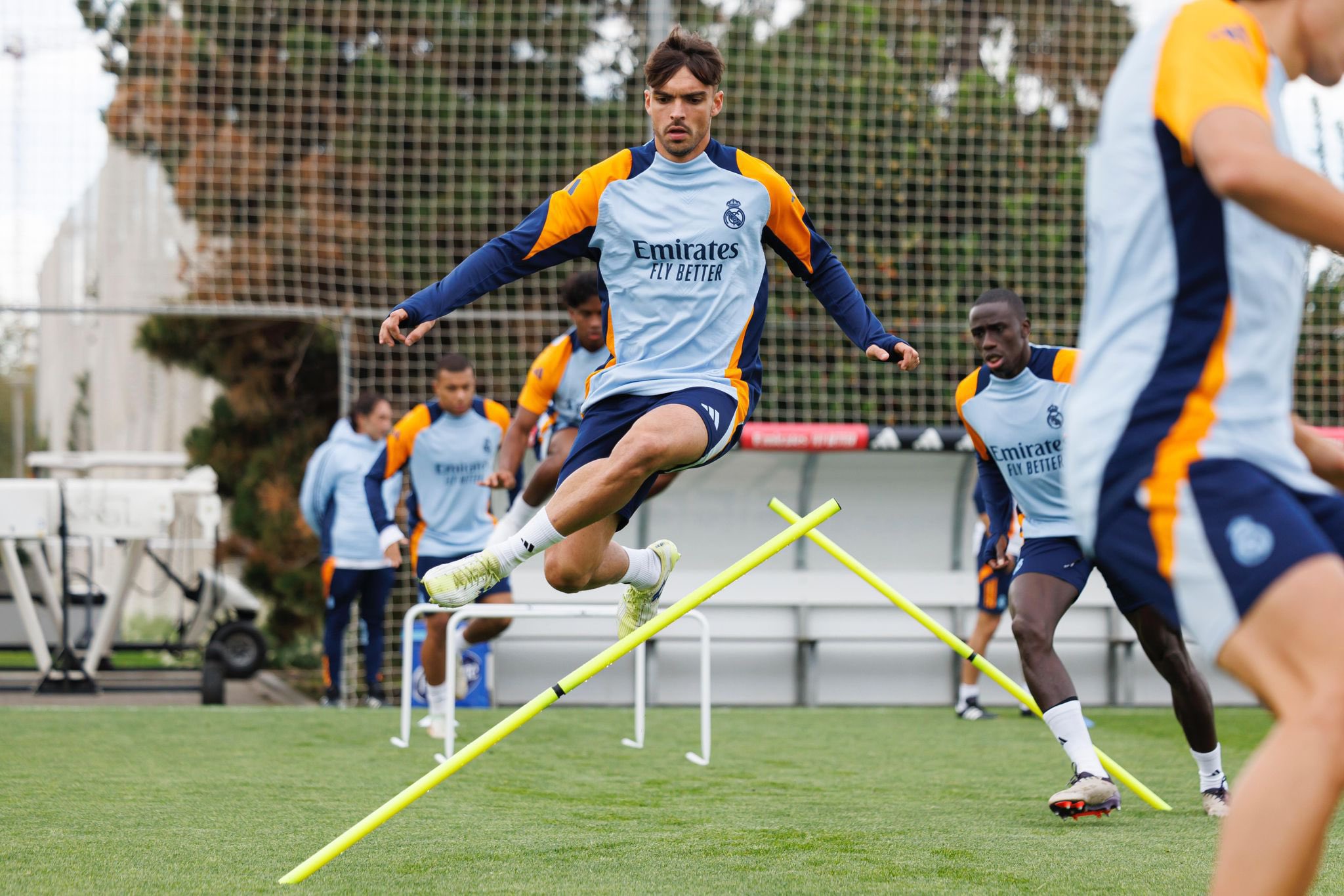 Asencio in training.