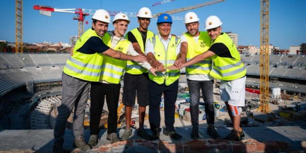 Camp Nou construction